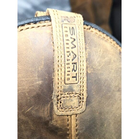 Men's Timberland PRO True Grit Pull-On Composite Toe Waterproof Boots - Size 10W - Picture 7 of 12